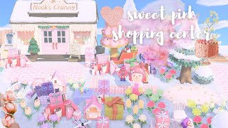 sweet pink nooks cranny  ables sisters build 💕 animal crossing new horizons speedbuild [upl. by Legir]