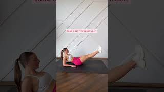 QUICK INTENSE ABS WORKOUT workout [upl. by Hnilym554]