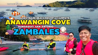 ANAWANGIN COVE PUNDAQUIT SAN ANTONIO ZAMBALES  DESTINARE BEACH RESORT amp CAMPSITE [upl. by Bruns360]