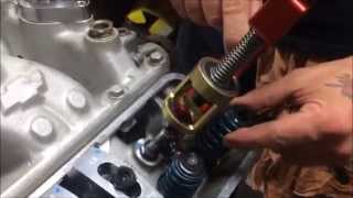 How to Change Valve Springs by Crate Insider [upl. by Tnecillim]