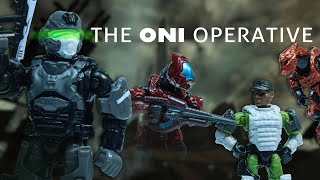 The ONI Operative A Mega Halo Stopmotion [upl. by Ailemac549]