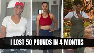 My Menopause Weight Loss Journey  How I Lost OVER 50 pounds in Under 4 Months [upl. by Oren]