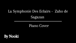 La symphonie des éclairs  Zaho de Sagazan  Piano Cover [upl. by Achorn706]