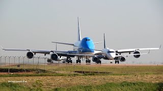 SÓ TEM GIGANTES  MAIS DE 20 MINUTOS DE BOEING 747400F E 7478F NO AEROPORTO VIRACOPOS CAMPINAS [upl. by Auqemahs]