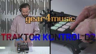 Native Instruments Traktor Kontrol D2 Controller and New Stems [upl. by Nolla]