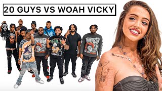 20 HOOD GUYS VS 1 RICH WHITE GIRL [upl. by Atirehgram]