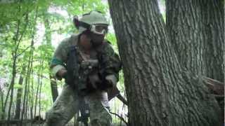 M16A4 SCARL M4 SENTRY VSR10 AIRSOFT COMBAT ZONE MINNESOTA [upl. by Noseyt]