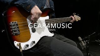 LA Bass Guitar by Gear4music Sunburst  Gear4music demo [upl. by Jerry]