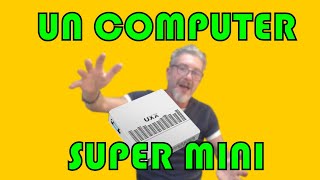 UXX X20  Super Mini Computer dal prezzo eccezionale  Un computer nel palmo di una mano [upl. by Toole725]