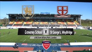 Graveney School vs St Georges College Weybridge Highlights [upl. by Adaminah]