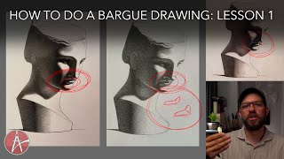 How to do a Bargue drawing Lesson 1 [upl. by Westmoreland]