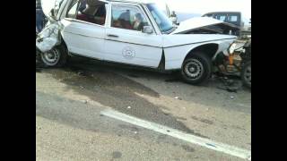 Accident SALA AL JADIDA 05102012 RABAT SALE grave HD  حادثة سير خطيرة بسلا [upl. by Anerehs]