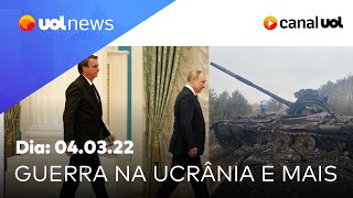 Guerra na Ucrânia russos tomam controle de usina nuclear últimas notícias e análises  UOL News [upl. by Fiedler]