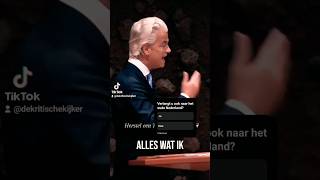 Wilders Herstel een trots Nederland zoals vroeger🇳🇱 politiek debat Wilders [upl. by Odranoel519]