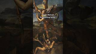 Vanquishing Evil  Saint Michael Vanquishing Satan  Raphael 1518 art history painting italy [upl. by Arjan161]