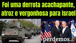 Brutal assombrosa e humilhante a derrota de Israel para o Hezbollah todos criticam Bibi [upl. by Philipp]