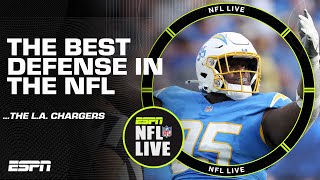 Breaking down THE BEST DEFENSE in the NFL Chargers ⚡️🔥  NFL Live [upl. by Epps]