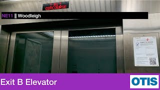 Woodleigh MRT Station  Otis Elevator Exit B [upl. by Adnaw]