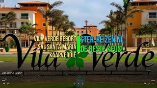 Vila Verde Resort Sal Santa Maria Kaapverdië  Ster Reizen [upl. by Aisital]