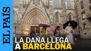 DANA EN BARCELONA  Las inundaciones en el Aeropuerto Casteldefels y el Prat de LLobregat  EL PAÍS [upl. by Heigl]