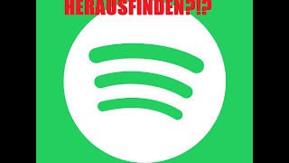 Spotify IDBenurtzernamen herausfinden HD [upl. by Bluh979]