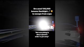 BRO USED 100k lumen flashlights 🔦 [upl. by Yllatan325]