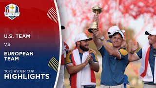 Full Event Highlights  2023 Ryder Cup [upl. by Eadith]