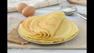 Crespelle ricetta crep CREPES come fare le CRESPELLE CRÊPE [upl. by Aetnuahs]