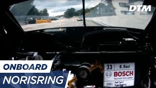 DTM Norisring 2017  René Rast Audi RS5 DTM  RELIVE Onboard Race 1 [upl. by Siramed791]