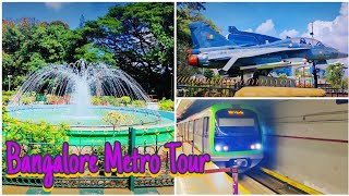 Bangalore metro Jayanagar to Cubbon park metro exploring Leisure go [upl. by Afrikah]