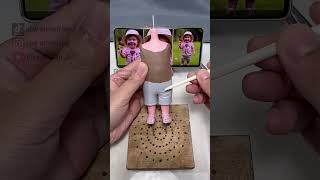 Clay Artisan JAY ：Sculpting a Sweet and Adorable Character Eating Ice Cream [upl. by Eilahs]