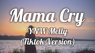 YNW Melly  Mama Cry Remix Lyrics quotMama please dont you cry Im sorry quot Tiktok Version [upl. by Felike573]