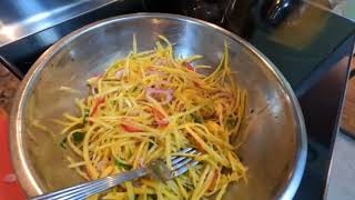 Spicy Mango Slaw [upl. by Noskcire]