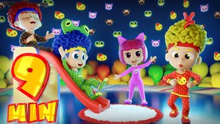 Pajamas Party Fun  MORE D Billions Kids Songs [upl. by Neyugn428]