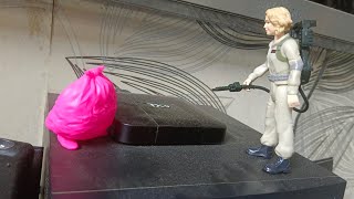 ghostbusters frozen empire Hasbro Callie Spengler figure review with proton pack [upl. by Oer]