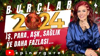 DETAYLI 2024 BURÇ TAHMİNLERİ  BURÇLAR ASTROLOJİ [upl. by Eillac]