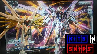 HG Might Strike Freedom Gundam TimeLapse [upl. by Agnola]