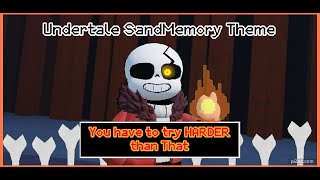 【Undertale SandMemory】 Hardtale Sans Theme [upl. by Jareb]