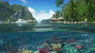 Caribbean Islands 3D Screensaver [upl. by Akkina753]