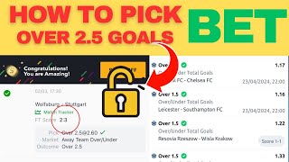 OVER 25 GOALS BETTING STRATEGIES AND TIPS HOW TO WIN BET DAILY [upl. by Deth]