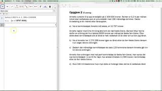 Eksamen S2 oppgave 2 del 2 høst 2017 [upl. by Luis]