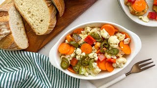 Spicy ChicagoStyle Giardiniera Recipe [upl. by Muriel]