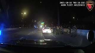 Dash Cam Milwaukee Police Pursuit Ends With SWAT Team [upl. by Nnahoj]