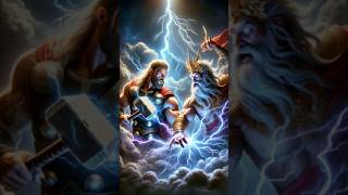 Thor Vs Zeus Who would win Thor zeus godofthunder godofwar epicmythologymatrix [upl. by Nester]