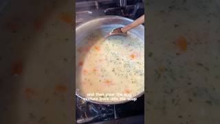 Let’s make Avgolemono 🍋🥣  Soup Series 1 healthy soupseason fallrecipe easyrecipe easydinner [upl. by Gabrila]