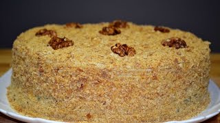 Самый Вкусный Медовый Торт по Рецепту Моей Мамы  Honey cake [upl. by Latona]