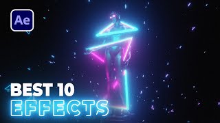 Top 10 Useful amp Creative Effects in After Effects [upl. by Smitt]