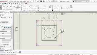 ORDINATE DIMENSION SOLIDWORKS [upl. by Vigor968]