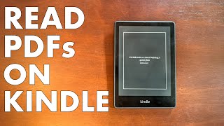 How I Read PDFs on Kindle [upl. by Clara]