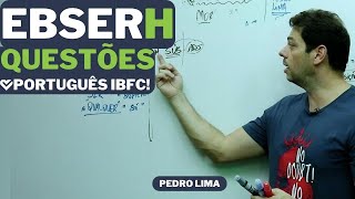 🚑EBSERH 2023  PORTUGUÊS IBFC  QUESTÕES DE MORFOLOGIA [upl. by Okika]